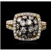 Image 3 : 14KT Yellow Gold 1.93ctw Diamond Ring