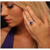 Image 1 : 14KT White Gold 2.86ct Tanzanite and Diamond Ring
