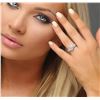 Image 2 : 14KT White Gold 1.32ctw Diamond Ring