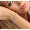 Image 2 : 14KT White Gold 2.23ctw Diamond Bracelet