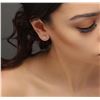 Image 2 : 14KT White Gold 0.81ctw Diamond Stud Earrings