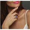 Image 5 : 18KT White Gold 3.25ct Tanzanite and Diamond Ring