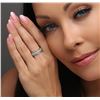 Image 1 : 18KT White Gold 0.75ctw Diamond Ring