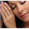 Image 2 : 18KT White Gold 0.75ctw Diamond Ring