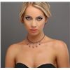 Image 5 : 14KT White Gold 9.80ctw Ruby and Diamond Necklace