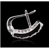 Image 2 : 14KT White Gold 2.34ctw Diamond Earrings