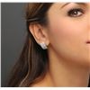 Image 4 : 14KT White Gold 2.34ctw Diamond Earrings