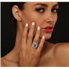 Image 6 : 18KT White Gold 2.42ct Tanzanite and Diamond Ring