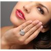 Image 1 : 18KT White Gold 2.12ctw Diamond Ring