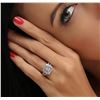 Image 2 : 18KT White Gold 1.56ctw Diamond Ring