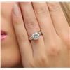 Image 1 : 14KT White Gold 3.02ct Brilliant Cut Diamond Solitaire Ring