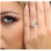 Image 2 : 14KT White Gold 3.02ct Brilliant Cut Diamond Solitaire Ring