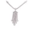 Image 8 : 14KT White Gold 4.81ctw Diamond Necklace