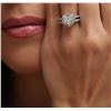 Image 2 : 14KT White Gold 1.90ctw Diamond Ring