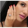 Image 1 : 14KT White Gold 2.55ctw Diamond Ring