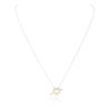 Image 3 : 18KT Two-Tone Gold 2.25ctw Diamond Pendant With Chain