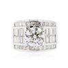Image 1 : 18KT White Gold 5.12ctw Diamond Ring