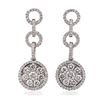 Image 3 : 14KT White Gold 2.26ctw Diamond Earrings