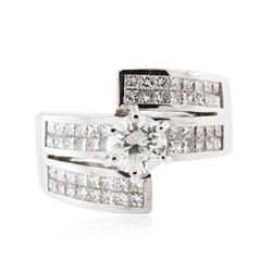 18KT White Gold 2.26ctw Diamond Ring