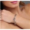Image 2 : 14KT White Gold 0.90ctw Diamond Bracelet