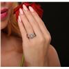 Image 1 : 14KT White Gold 0.54ctw Diamond Ring