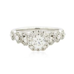 14KT White Gold 1.25ctw Diamond Ring