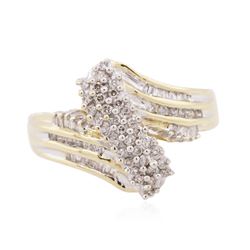 14KT Two-Tone Gold 0.50ctw Diamond Ring