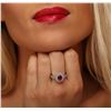 Image 2 : 14KT White Gold 1.83ct Ruby and Diamond Ring