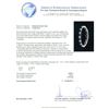 Image 8 : 14KT White Gold 24.00ctw Sapphire and Diamond Bracelet