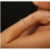 Image 2 : 14KT Yellow Gold 2.10ctw Diamond Bracelet