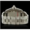 Image 2 : Gents Stainless Steel Roadster Diamond Wristwatch
