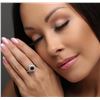 Image 2 : 14KT White Gold 2.56ctw Black Diamond Ring