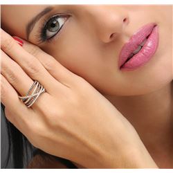 18KT Two-Tone Gold 1.14ctw Diamond Ring