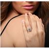 Image 2 : 14KT White Gold 1.61ctw Diamond Ring
