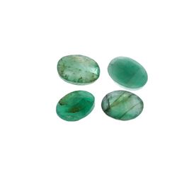 4.39cts. Oval Cut Natural Emerald Parcel