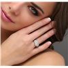 Image 2 : 14KT White Gold 1.00ctw Diamond Ring