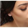 Image 1 : 14KT White Gold 3.20ctw Diamond Stud Earrings