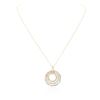 Image 3 : 14KT Yellow Gold 1.43ctw Diamond Pendant With Chain