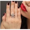 Image 1 : 18KT White Gold 0.48ctw Diamond Ring