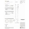 Image 8 : 14KT White Gold GIA Certified 0.88ctw Diamond Ring