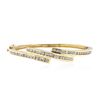Image 1 : 14KT Yellow Gold 1.51ctw Diamond Bangle
