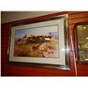 Image 1 : FRAMED PRINT - THE BUFFALO HUNT – CHARLES  N RUSSEL - GALLERY ~$625