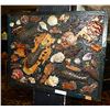 Image 1 : PLAQUE - "OCEANS ALIVE" - SHELLS AND FISH