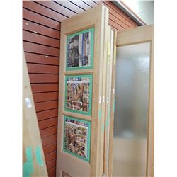 NEW SIDE LIGHT PANEL - 3 THERMAL WINDOW - RAISED PANEL - 16" X 84 ½"