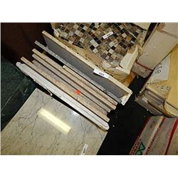 BOX OF NEW  GRANITE TILE - 1 - ASSORTED