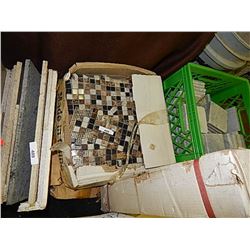 BOX OF NEW  GRANITE TILE - 1