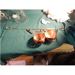 COPPER BALANCE SCALE - NOT SURE IF COMPLETE