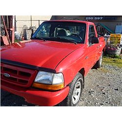 ****S.T.O.A*** - 1999 FORD RANGER - V6 ENGINE - STEPSIDE TRUCK - NEW BRAKE JOB AND E-BRAKE CABLE - N