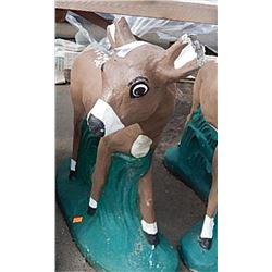 CONCRETE  - DEER - EAR DAMAGE