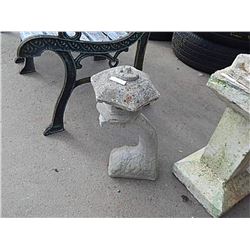 CONCRETE - LANTERN - PLACE TO PUT CANDLE